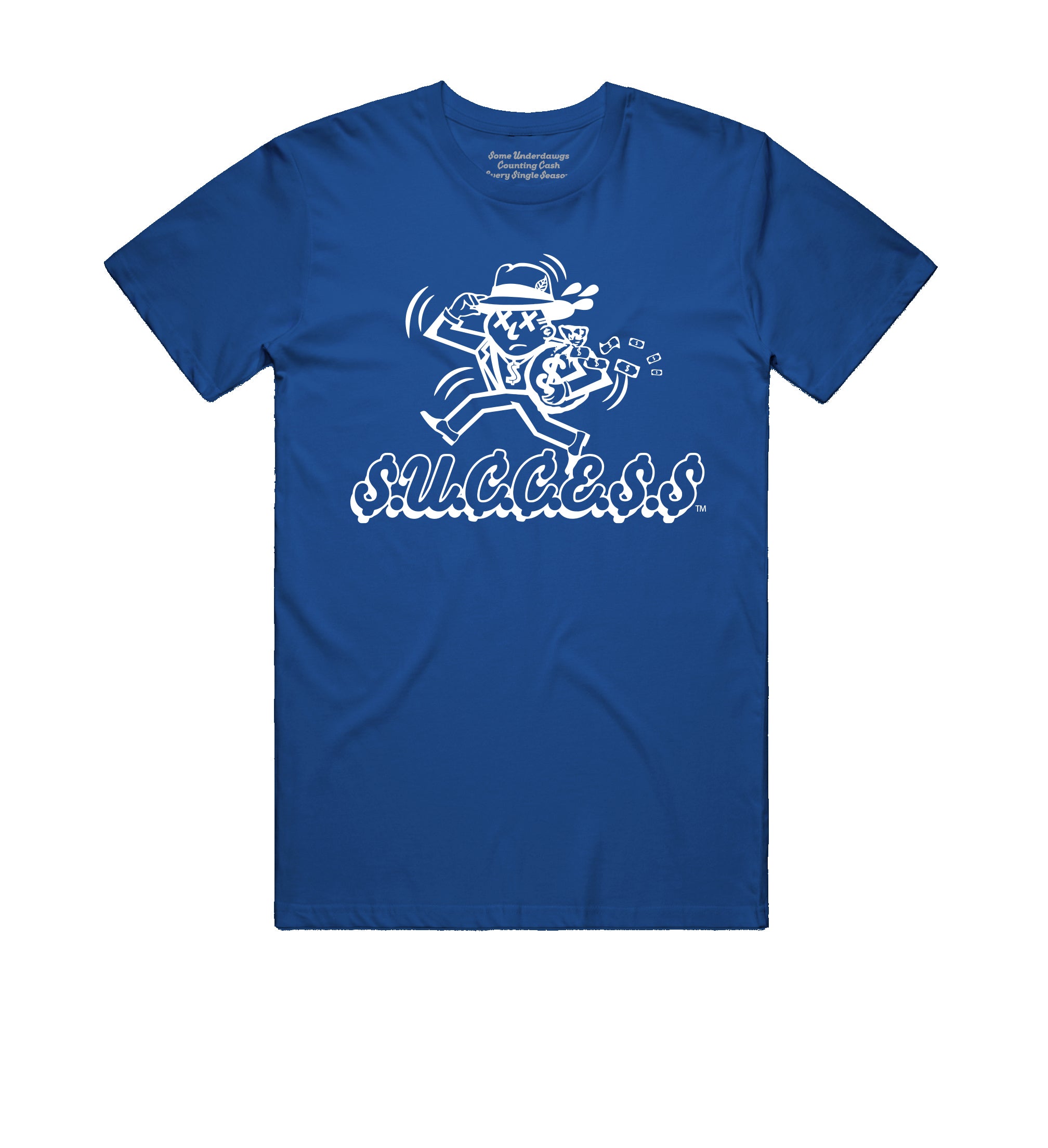 $.U.₵.₵.Ɛ.$.$-T Shirt- White/Red Logo