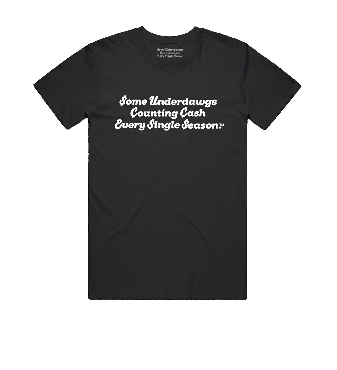 Black Cotton T-Shirt | Jersey Knit T-Shirt