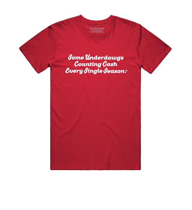 Cotton Jersey T-Shirt | Red Printed T-Shirt | Officialsuccessattire