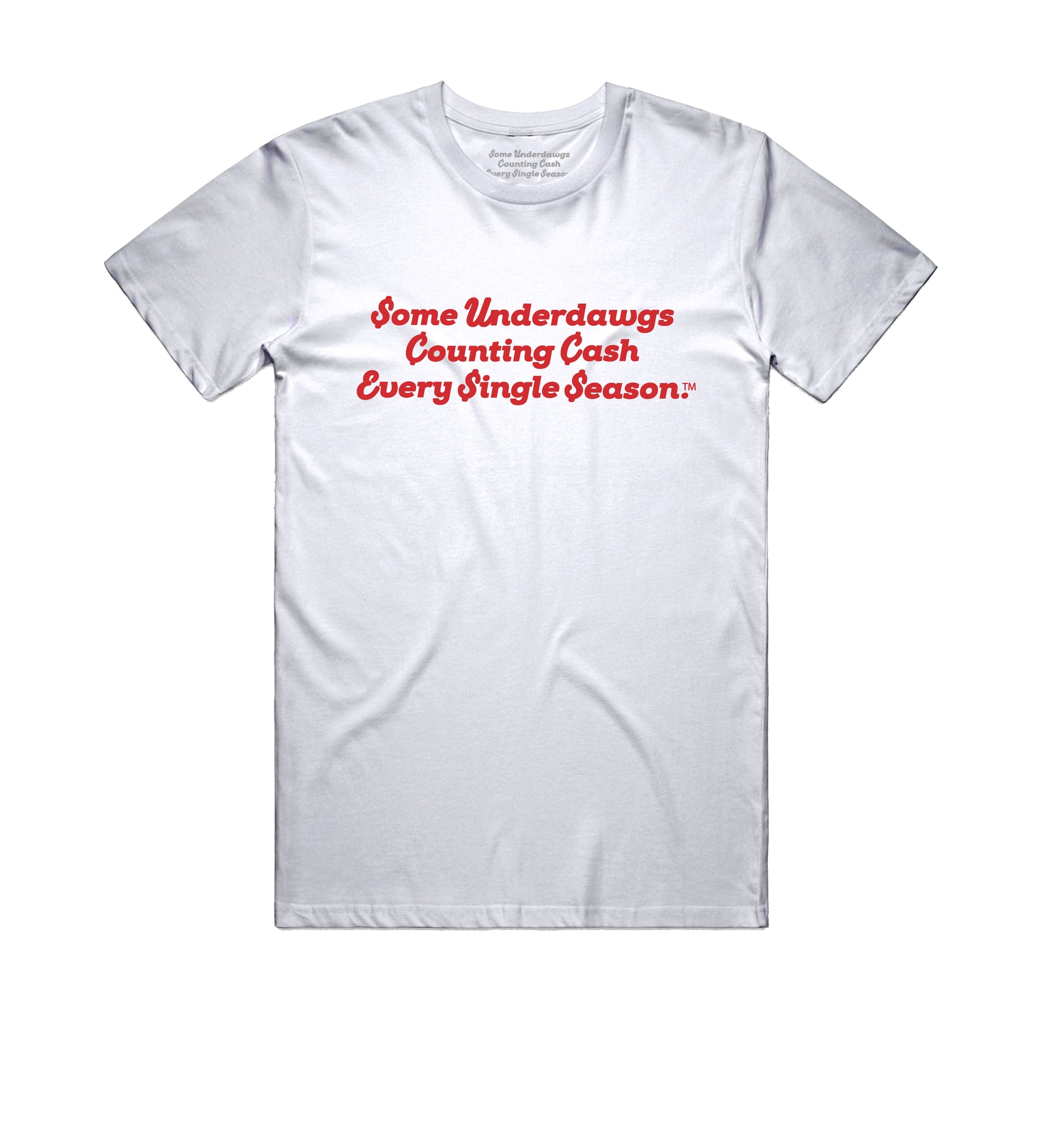 White Graphic Tee | White Cotton T-Shirt | Officialsuccessattire