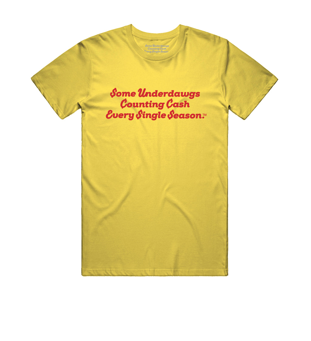 Yellow Graphic T-Shirt | Yellow Cotton T-Shirt | Officialsuccessattire