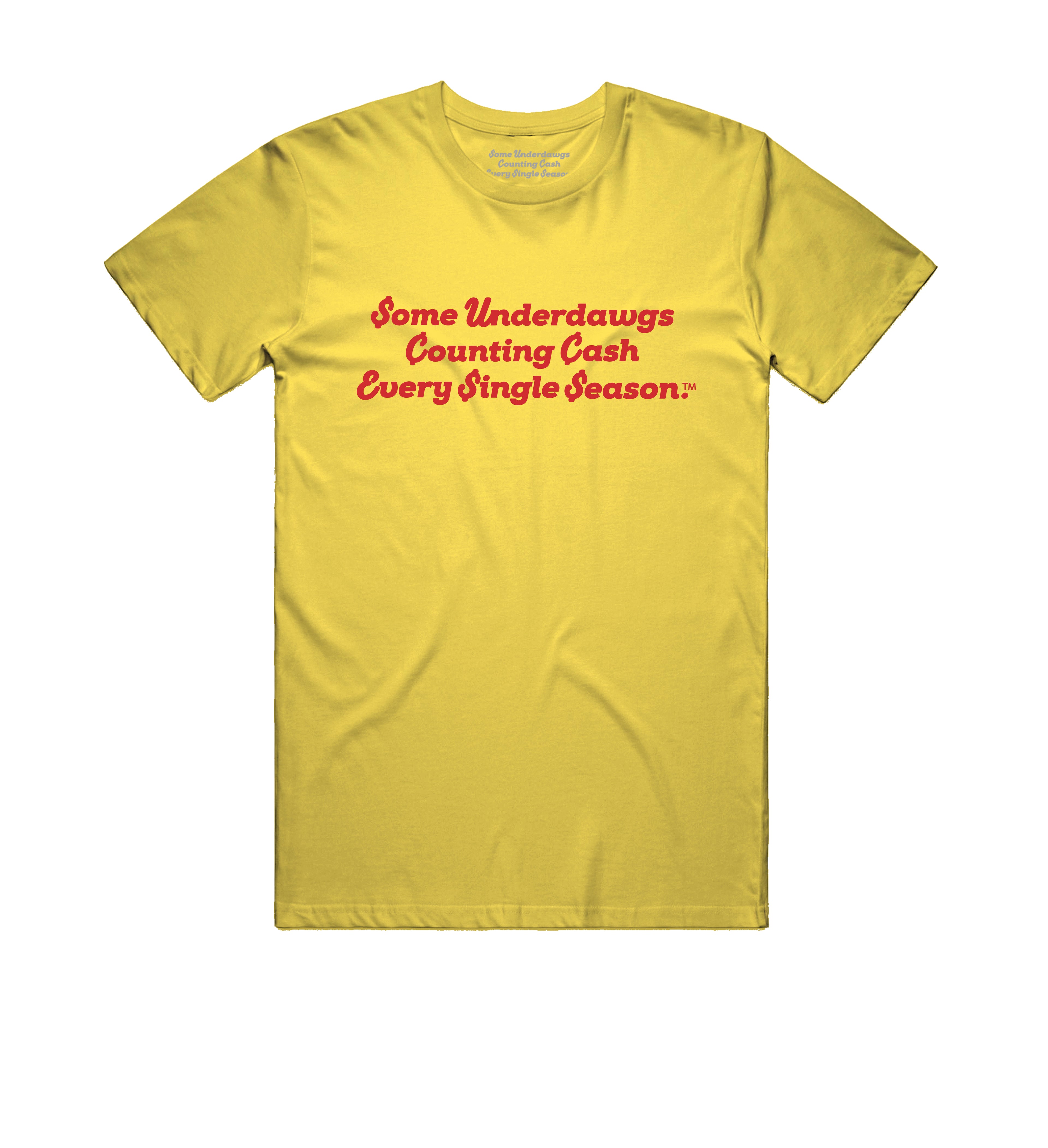 Yellow Graphic T-Shirt | Yellow Cotton T-Shirt | Officialsuccessattire